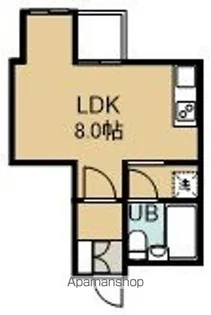 アサヒハイツ【5階】の間取り